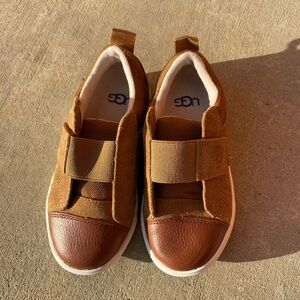 UGG Kids Tan and Brown Sneakers